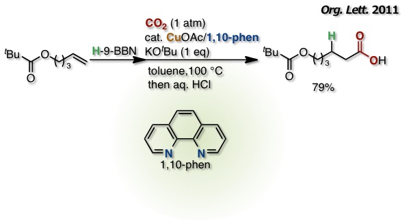 Copper-Catalyzed Carboxylation of Alkylboranes with Carbon Dioxide